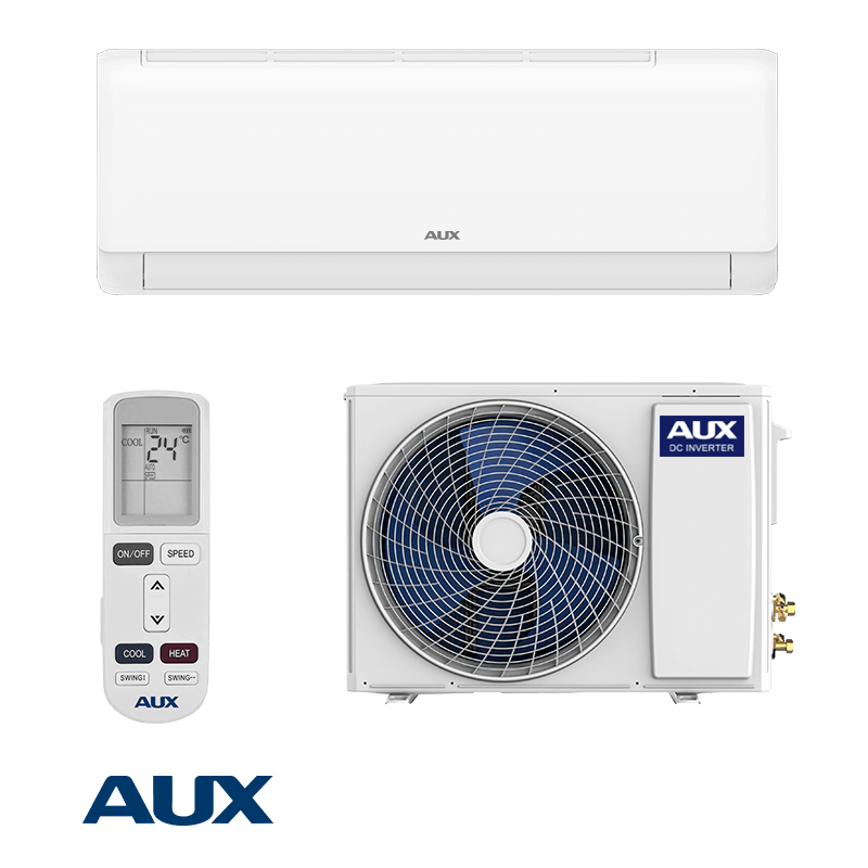 invertoren-klimatik-aux-neo-asw-h09-b5-a4-qdr3-di-c0 AUX ASW-H09B5B4/ QD - ВЪТР. ТЯЛО + AUX AS-H09B5B4/ QD - ВЪНШ. ТЯЛО - Image 1